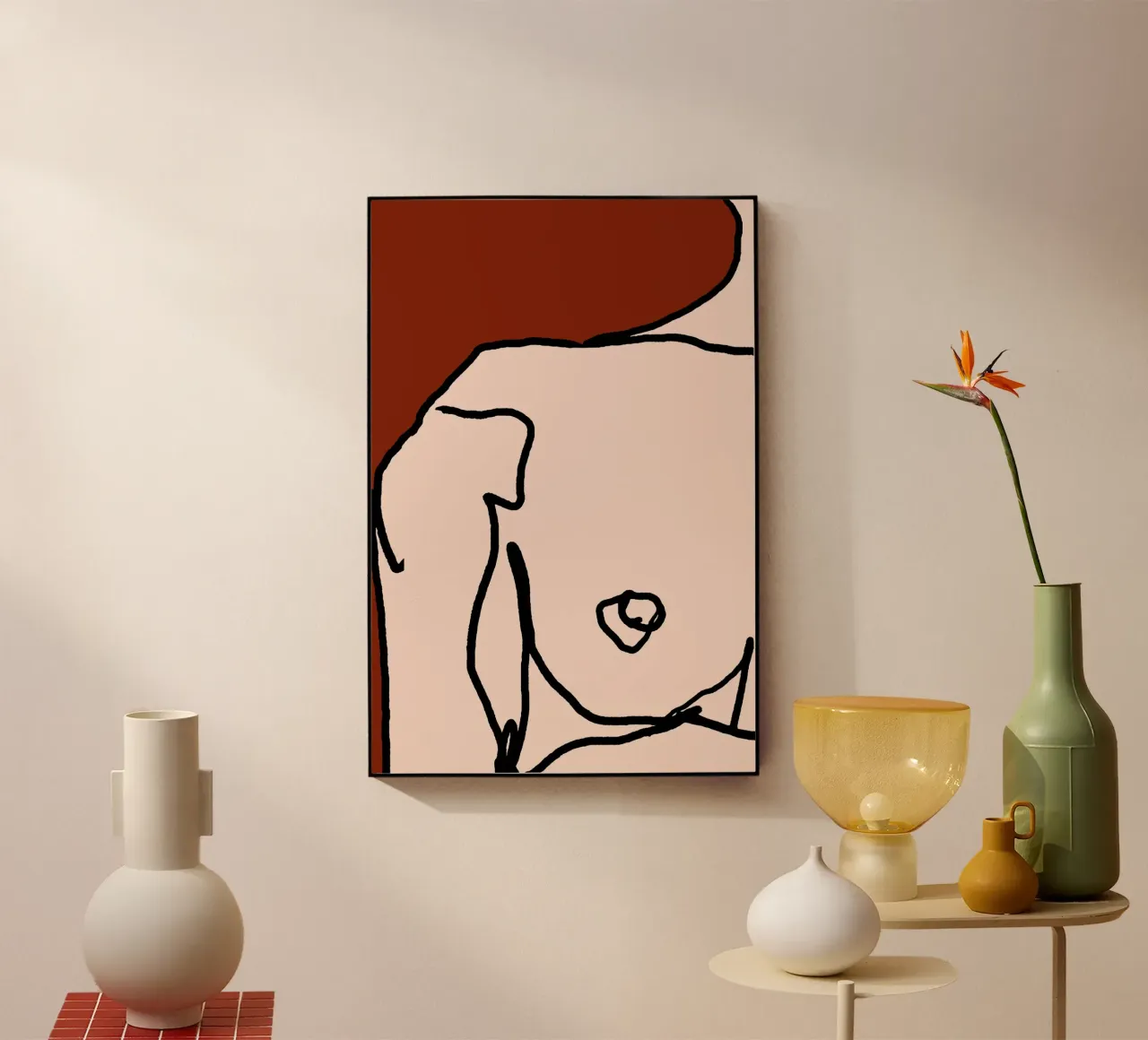 Figure sovradimensionate 2 plexiglass da Casa Cartissi