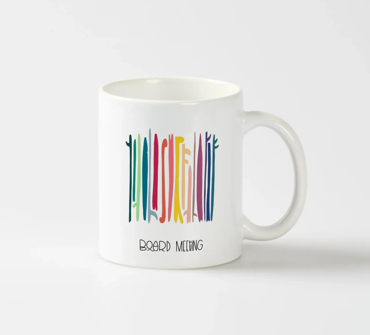 Surf Boards tazza in ceramica da LIMITED EDITION LETTERS