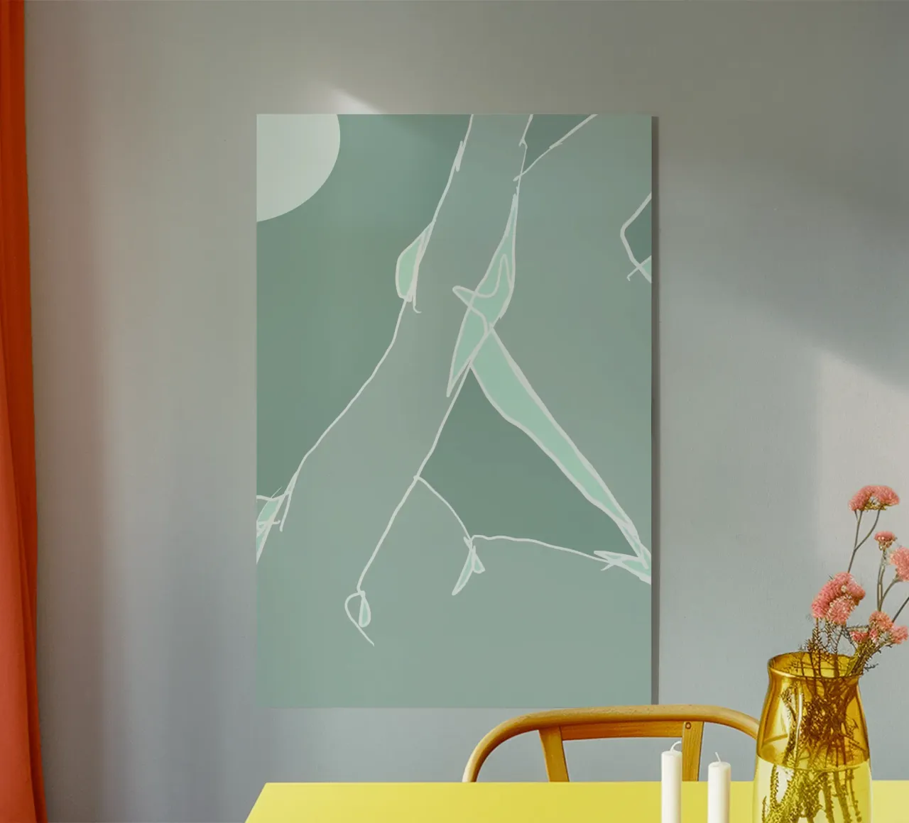 Figure sovradimensionate 6 plexiglass da Casa Cartissi