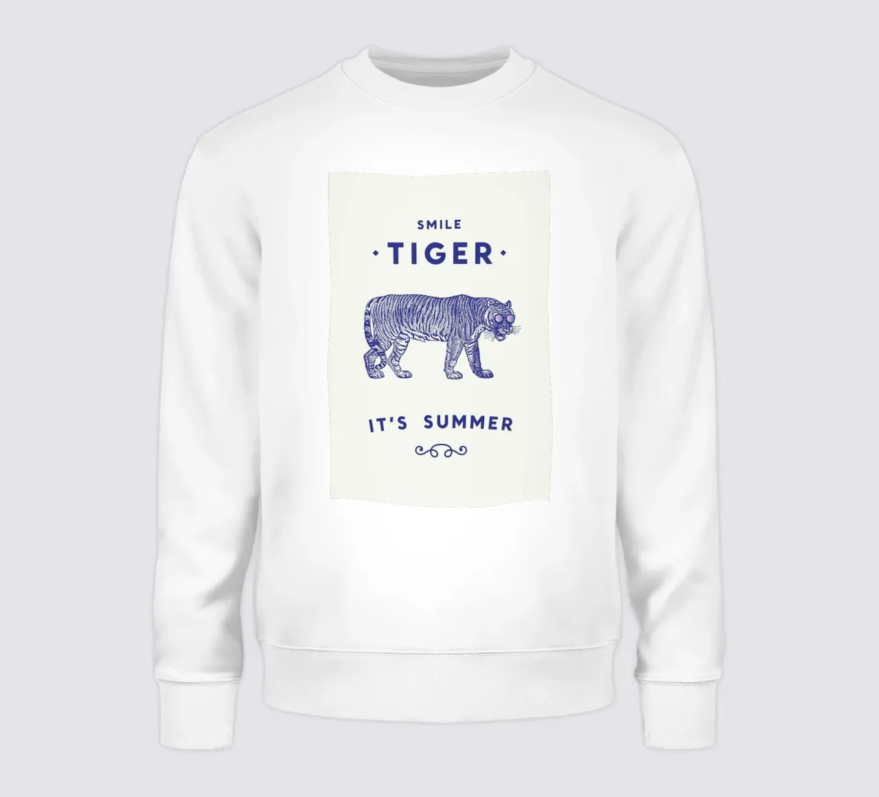 Smile Tiger felpa da Florent Bodart