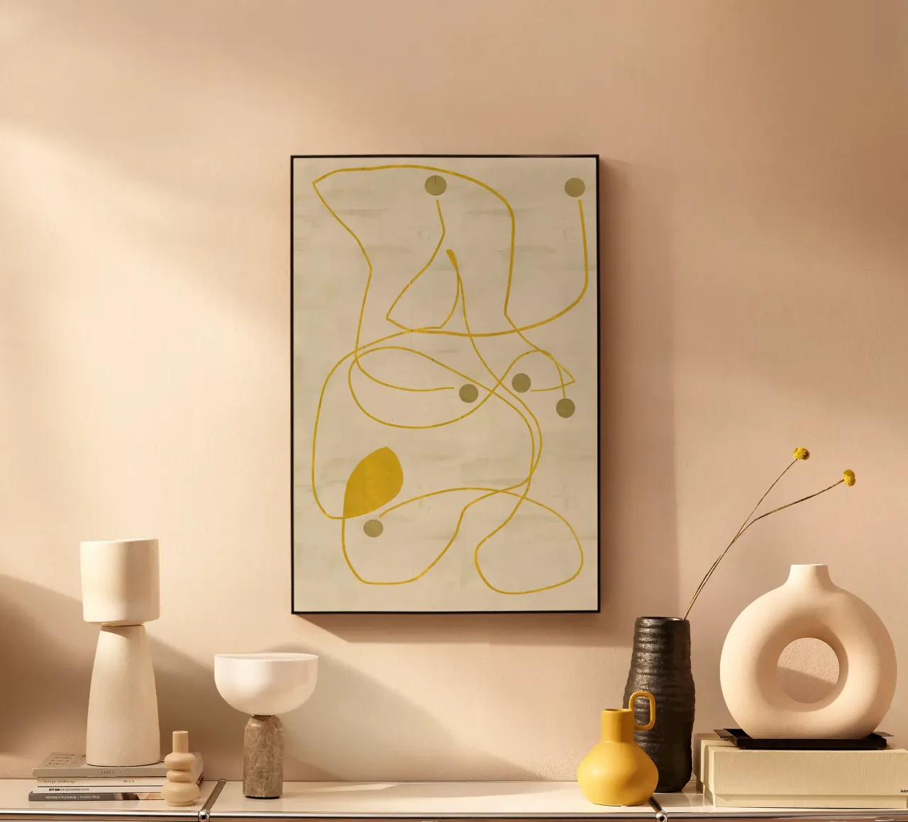 Neutral Lines and Dots 2 plexiglass da Casa Cartissi