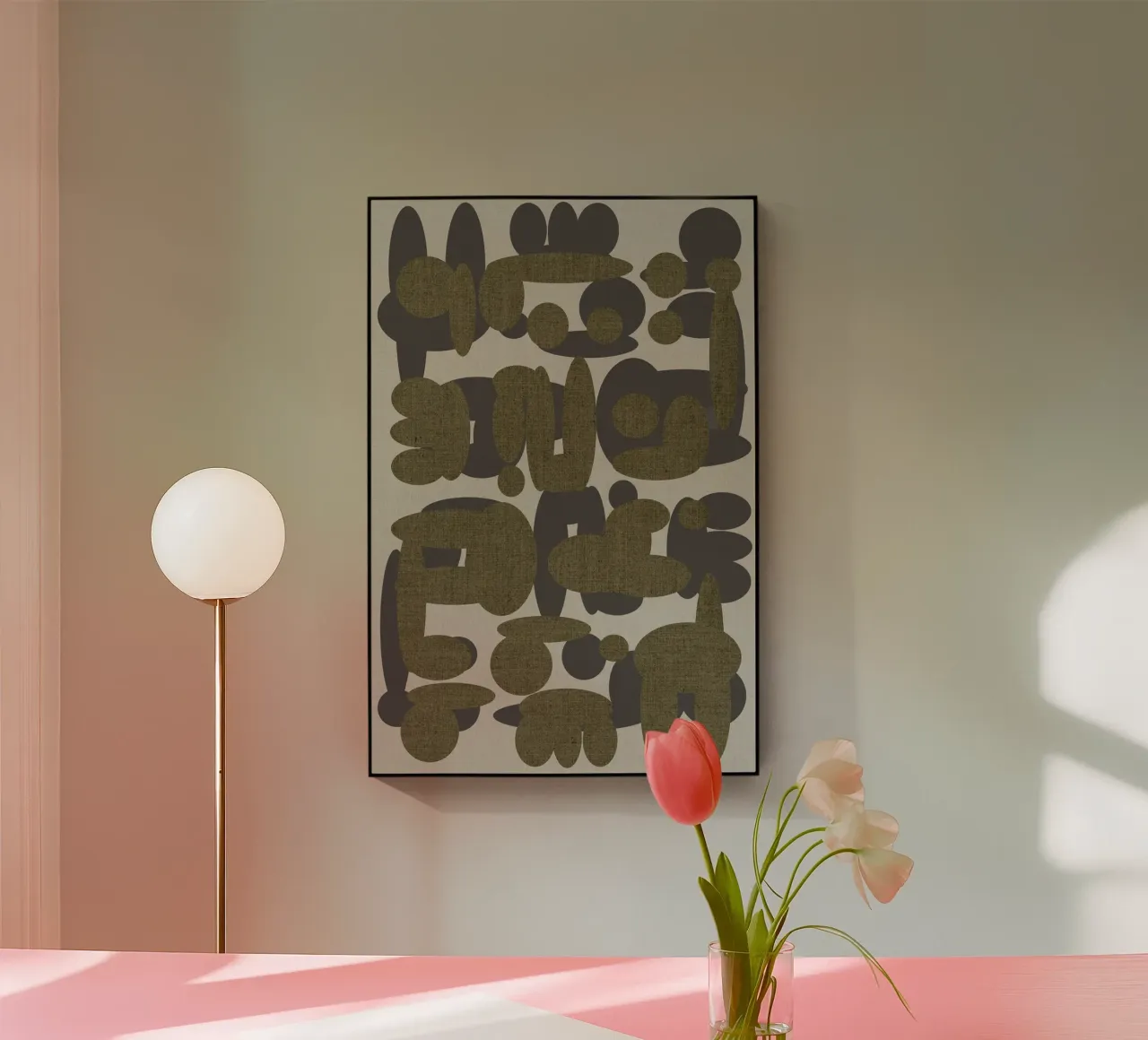 Ebbenhout Vormen 2 acryl van Casa Cartissi