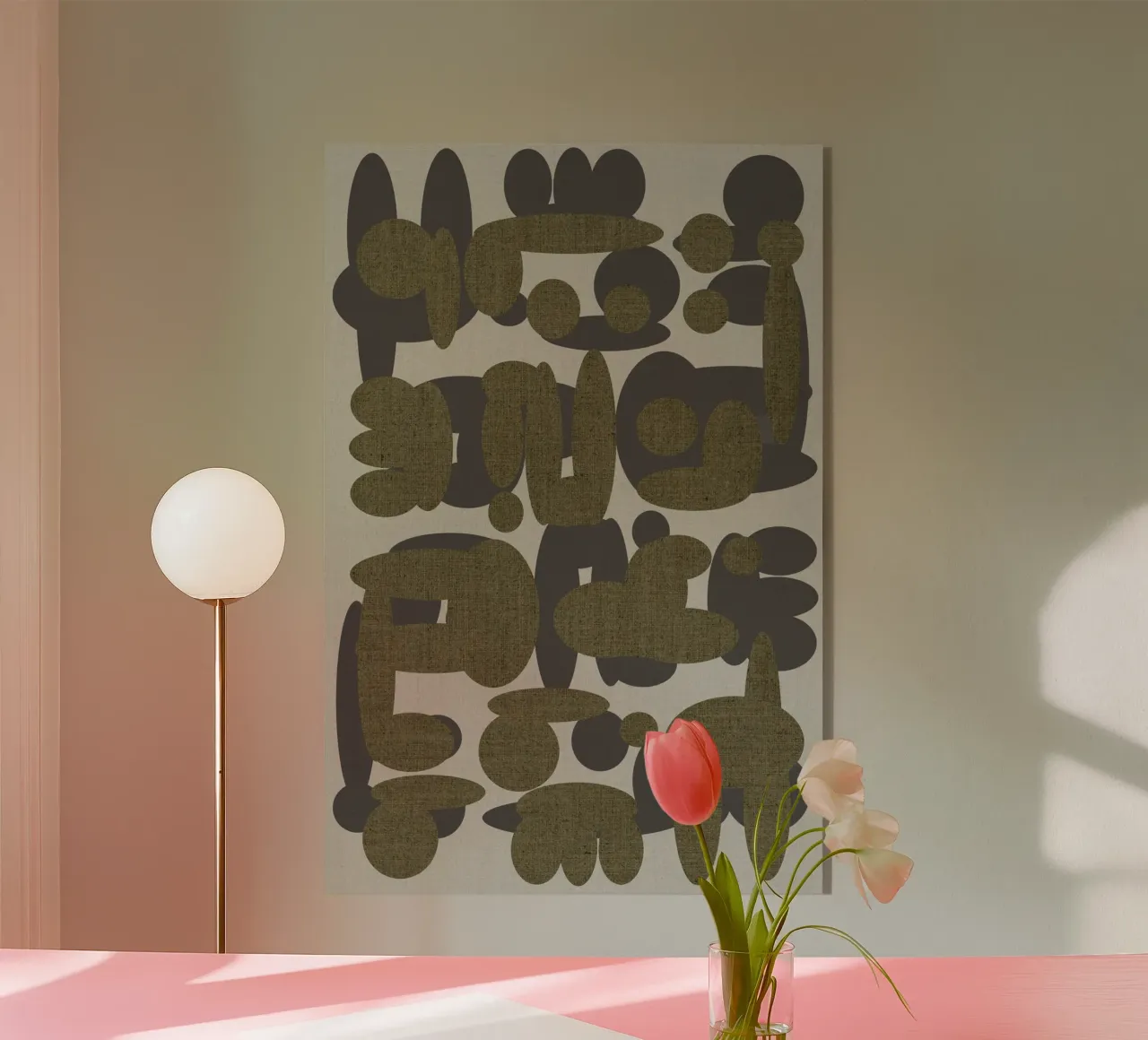 Ebbenhout Vormen 2 acryl van Casa Cartissi