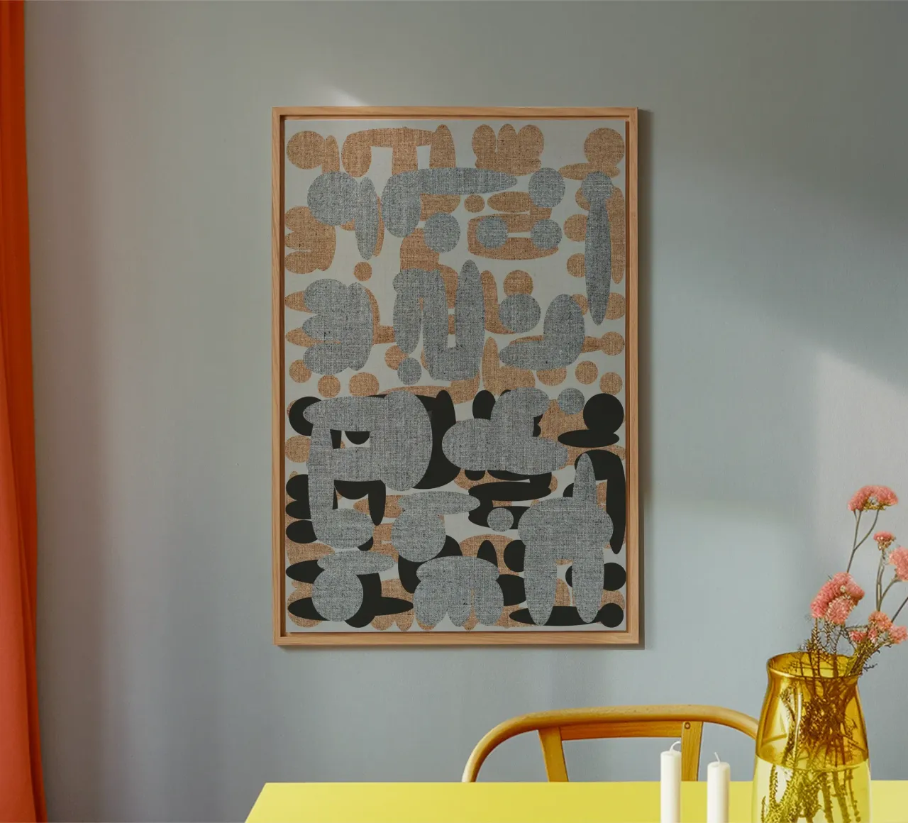 Ebony Shapes 3 alluminio dibond da Casa Cartissi