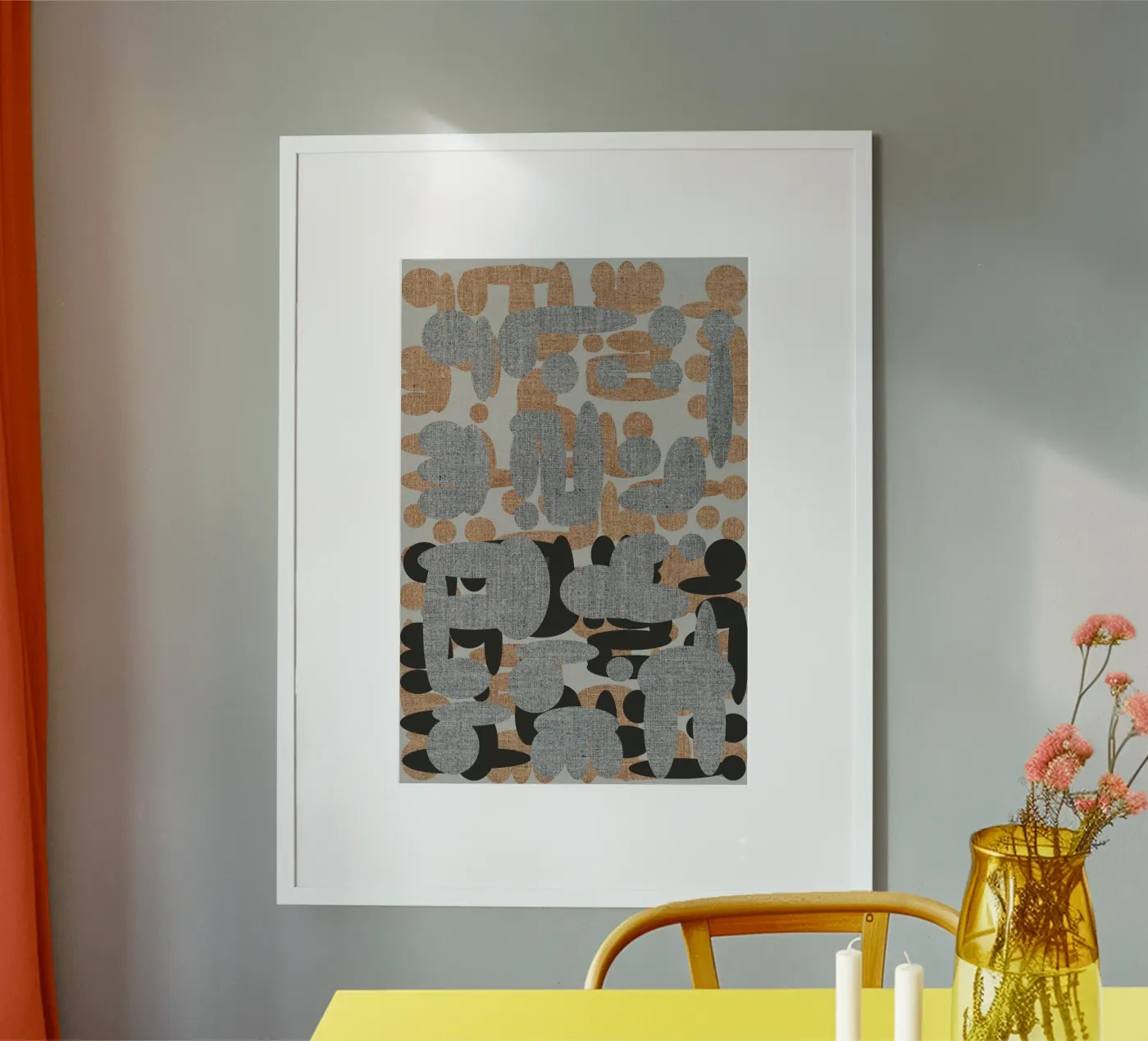 Ebony Shapes 3 poster da Casa Cartissi