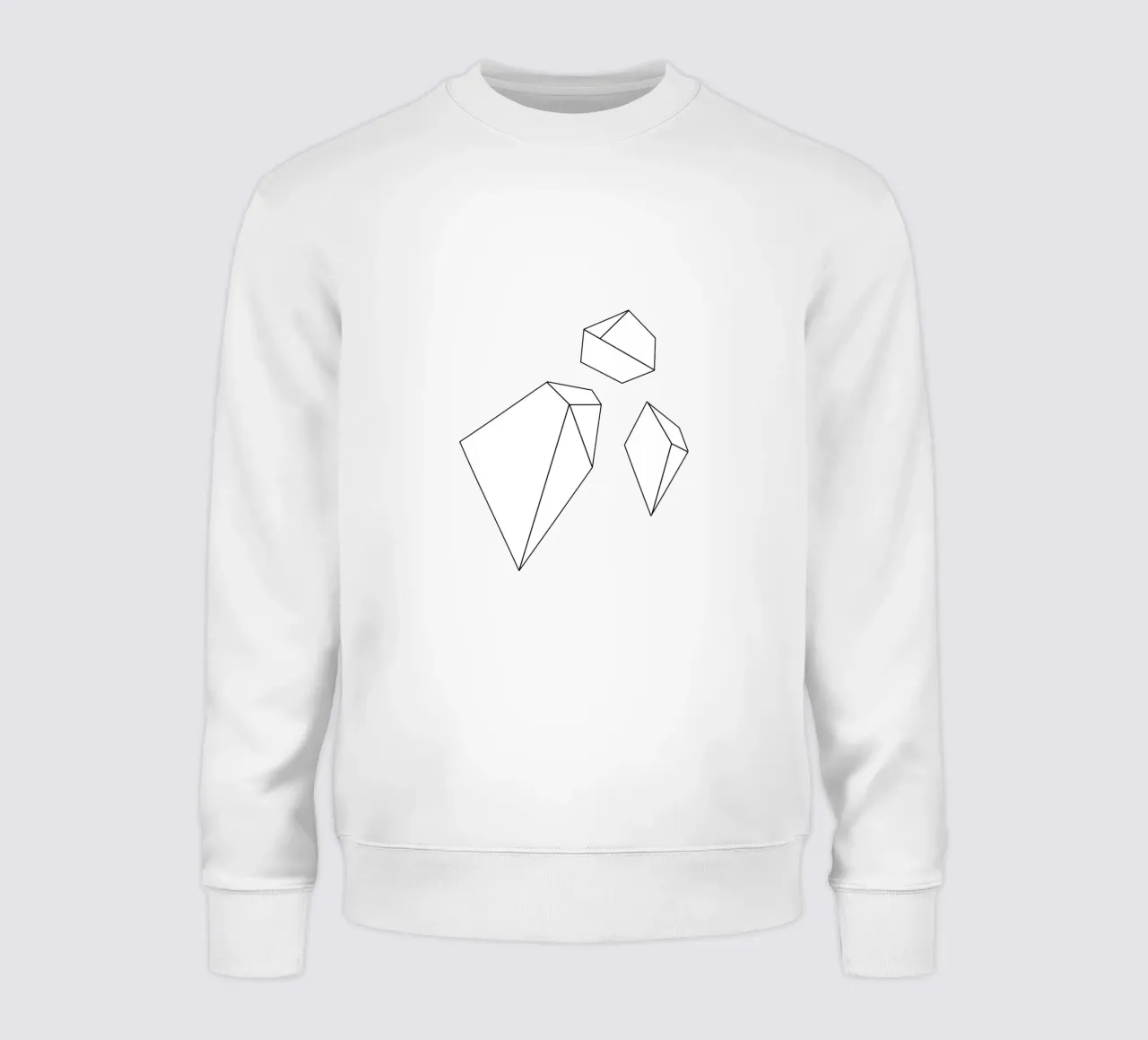 Gems - Minimalismus sweatshirt van BAINAI