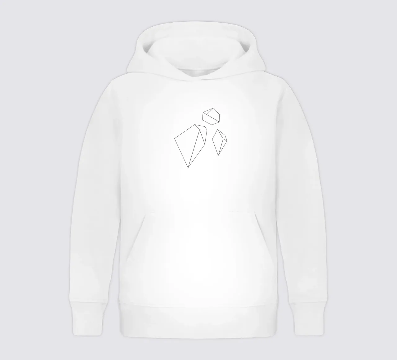 Gems - Minimalismus felpa bambino con cappuccio da BAINAI