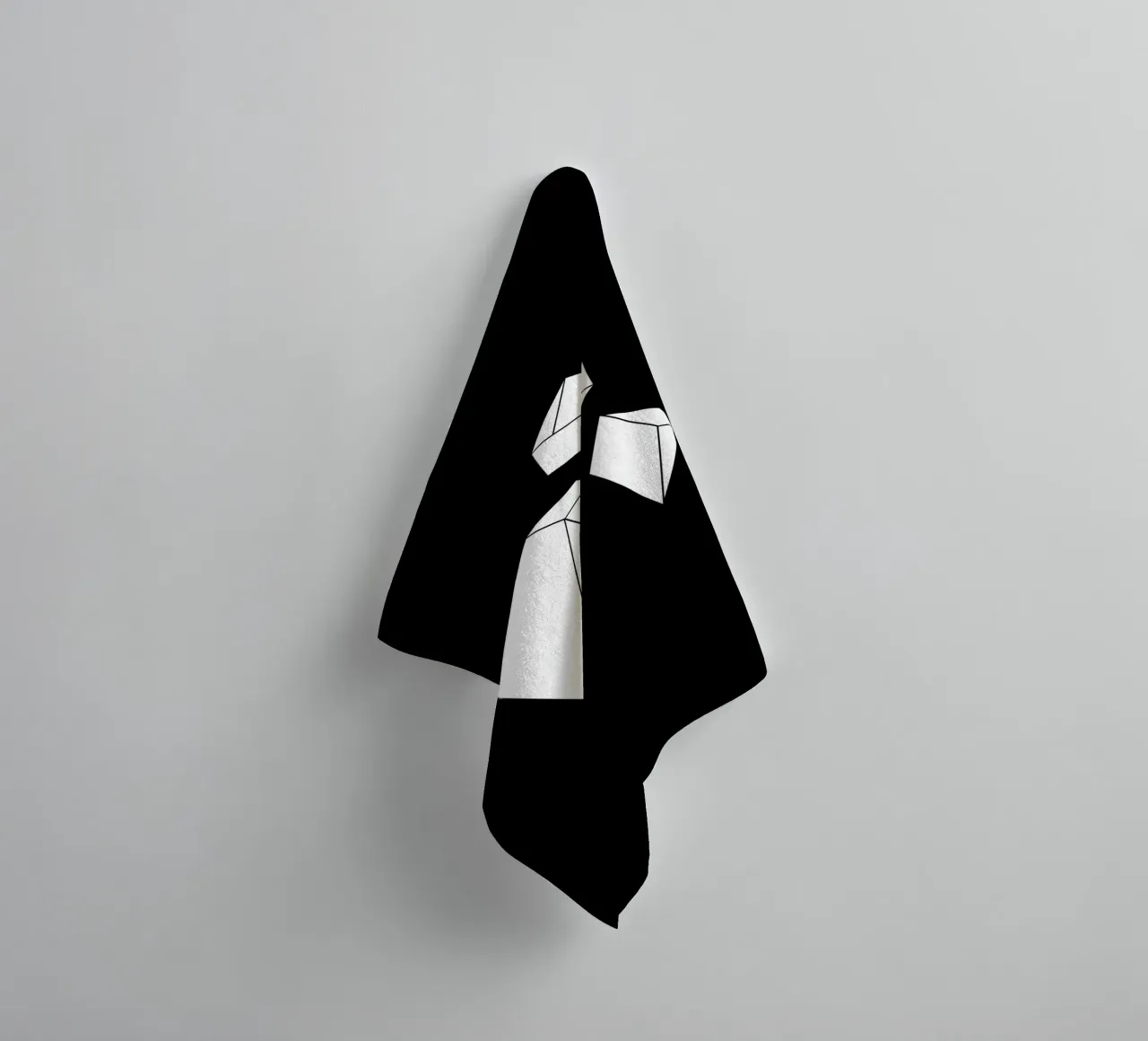 Gems - Minimalismus towel by BAINAI