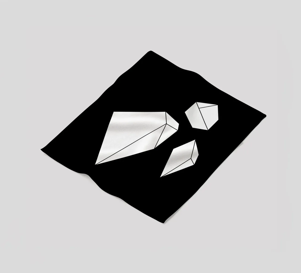 Gems - Minimalismus coperta in pile da BAINAI