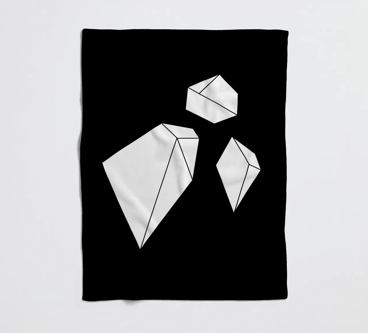 Gems - Minimalismus coperta in pile da BAINAI