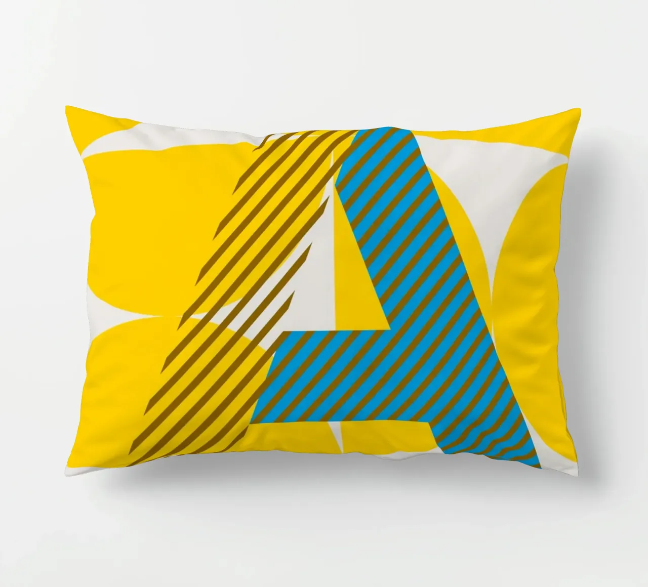 A Typeface Alphabet cuscino da lazydaypaper