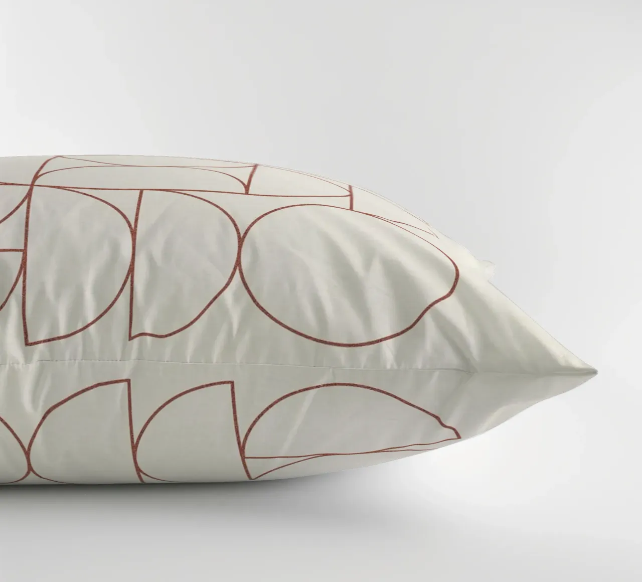 Bauhaus Contour of Semicircles cuscino da apoloprints