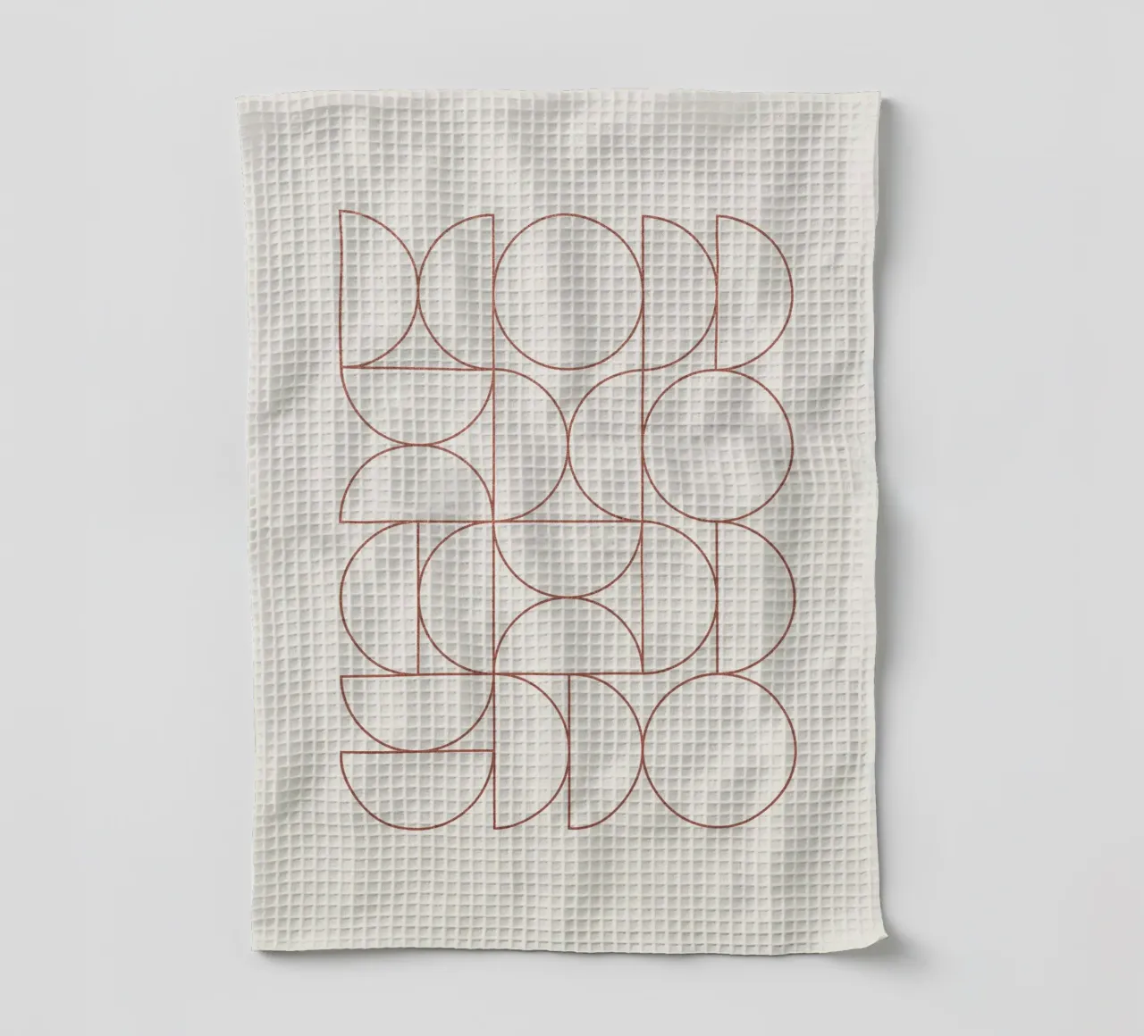 Bauhaus Contour of Semicircles canovaccio da cucina da apoloprints