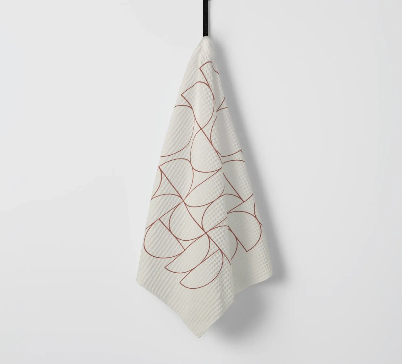 Bauhaus Contour of Semicircles canovaccio da cucina da apoloprints