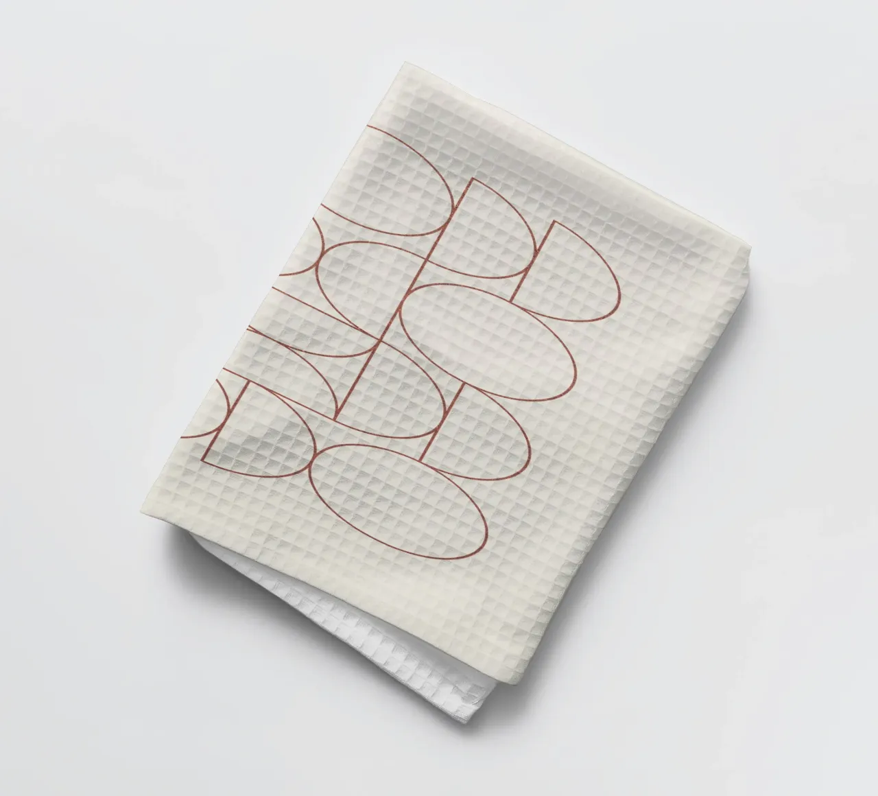 Bauhaus Contour of Semicircles canovaccio da cucina da apoloprints