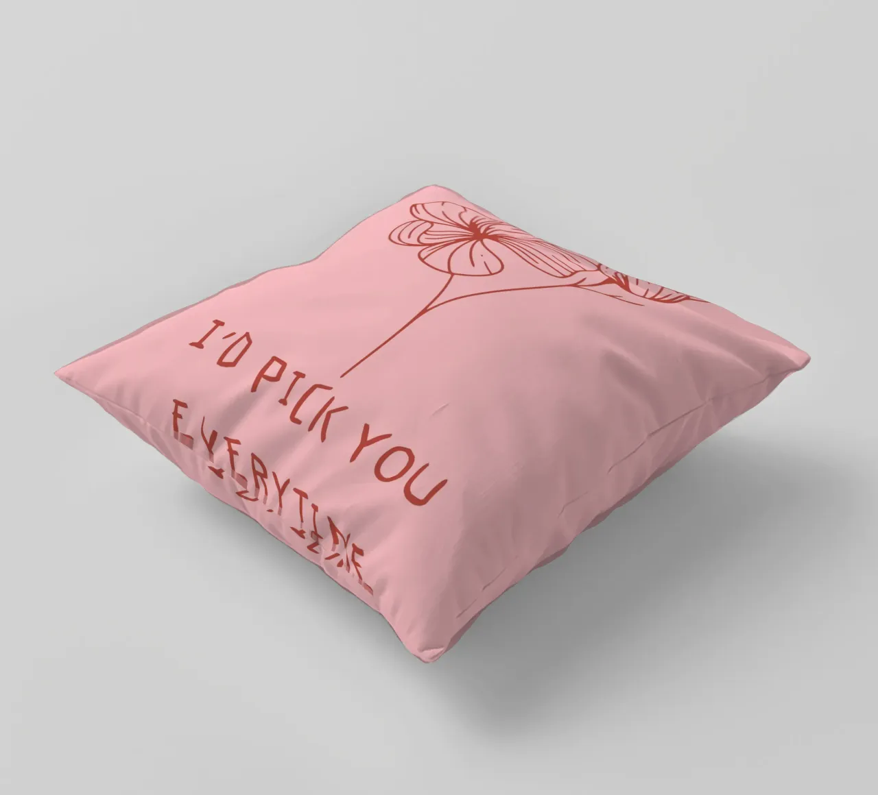 "I'd pick you every time cuscino da ramosashop