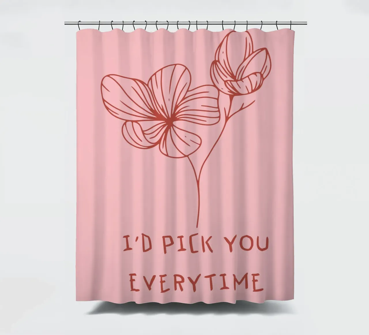 "I'd pick you every time tenda da doccia da ramosashop