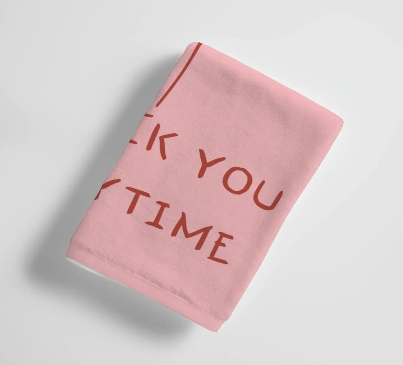 "I'd pick you every time asciugamano da bagno da ramosashop