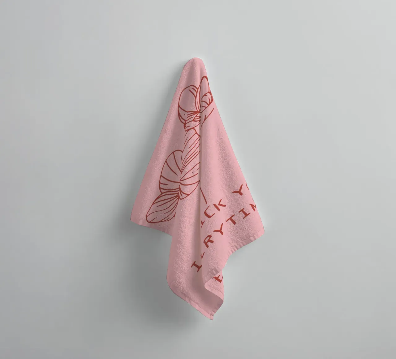 "I'd pick you every time asciugamano da bagno da ramosashop
