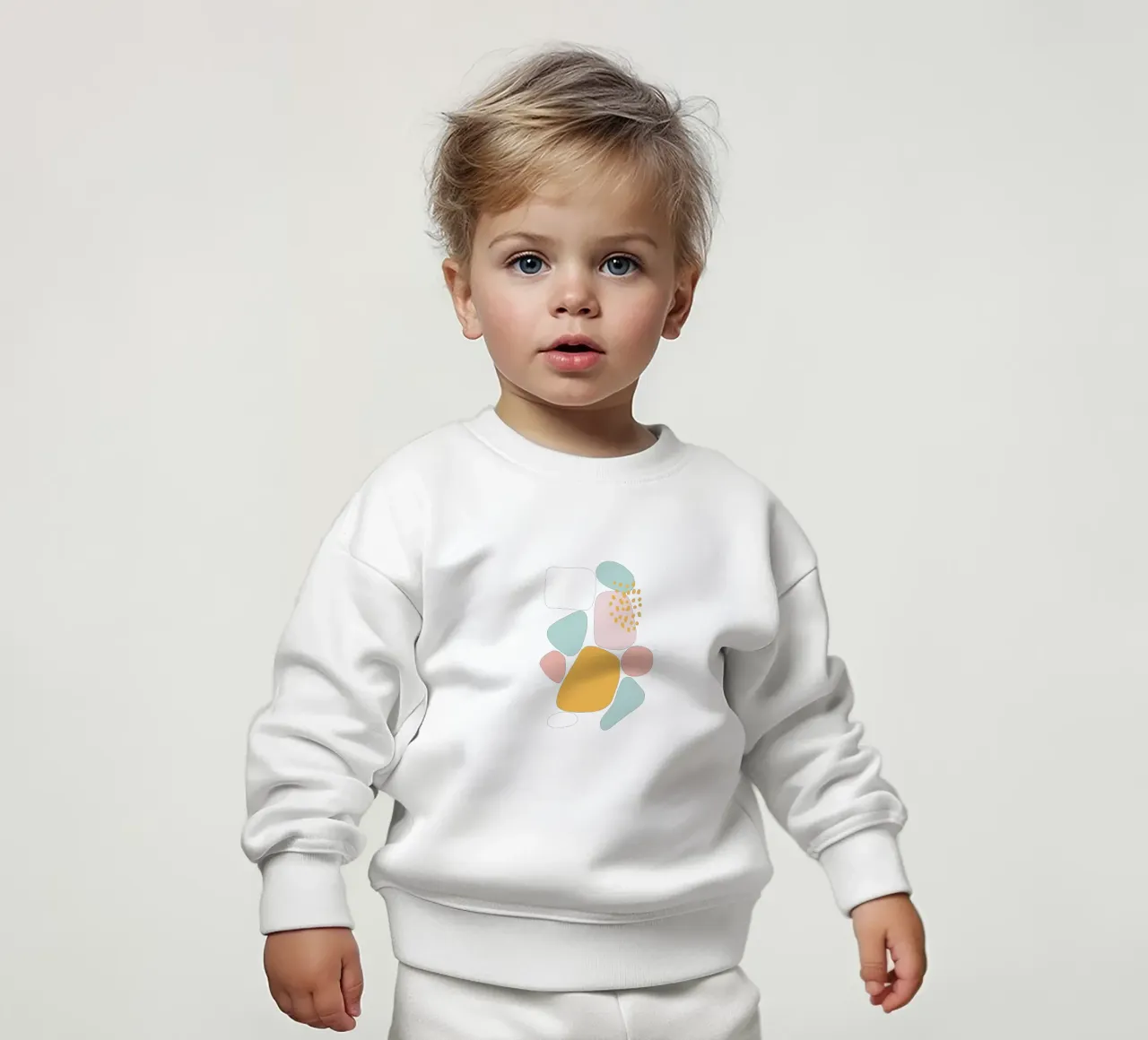 Pastel pebbles felpa neonato da BAINAI