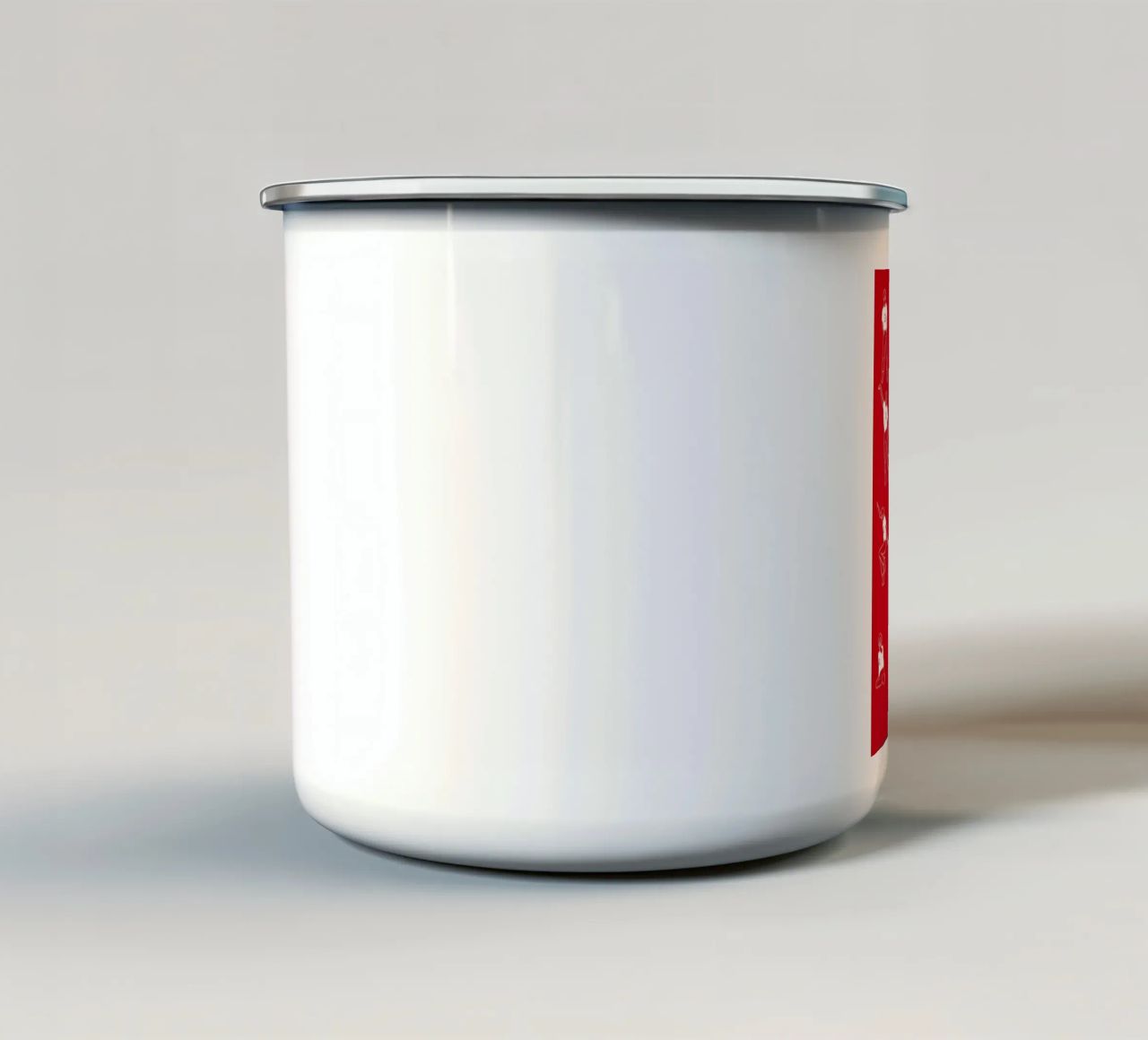 Napoleon Dynamite - Canned Heat tazza in smalto da Niege Borges