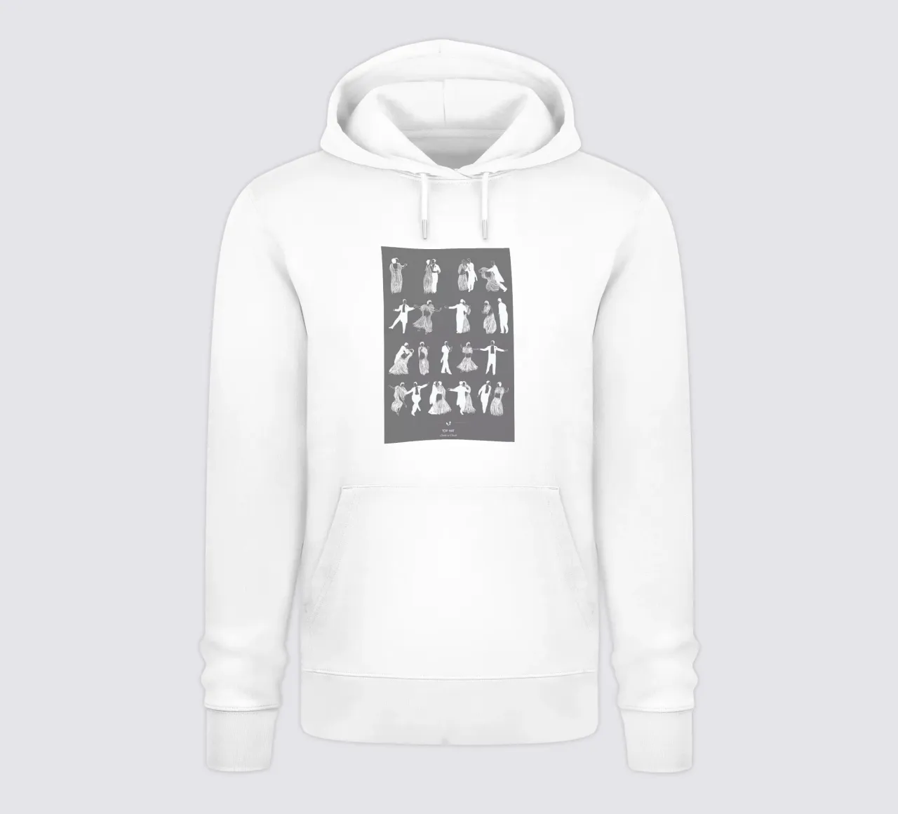 Top Hat - Cheek to Cheek Hoodie von Niege Borges
