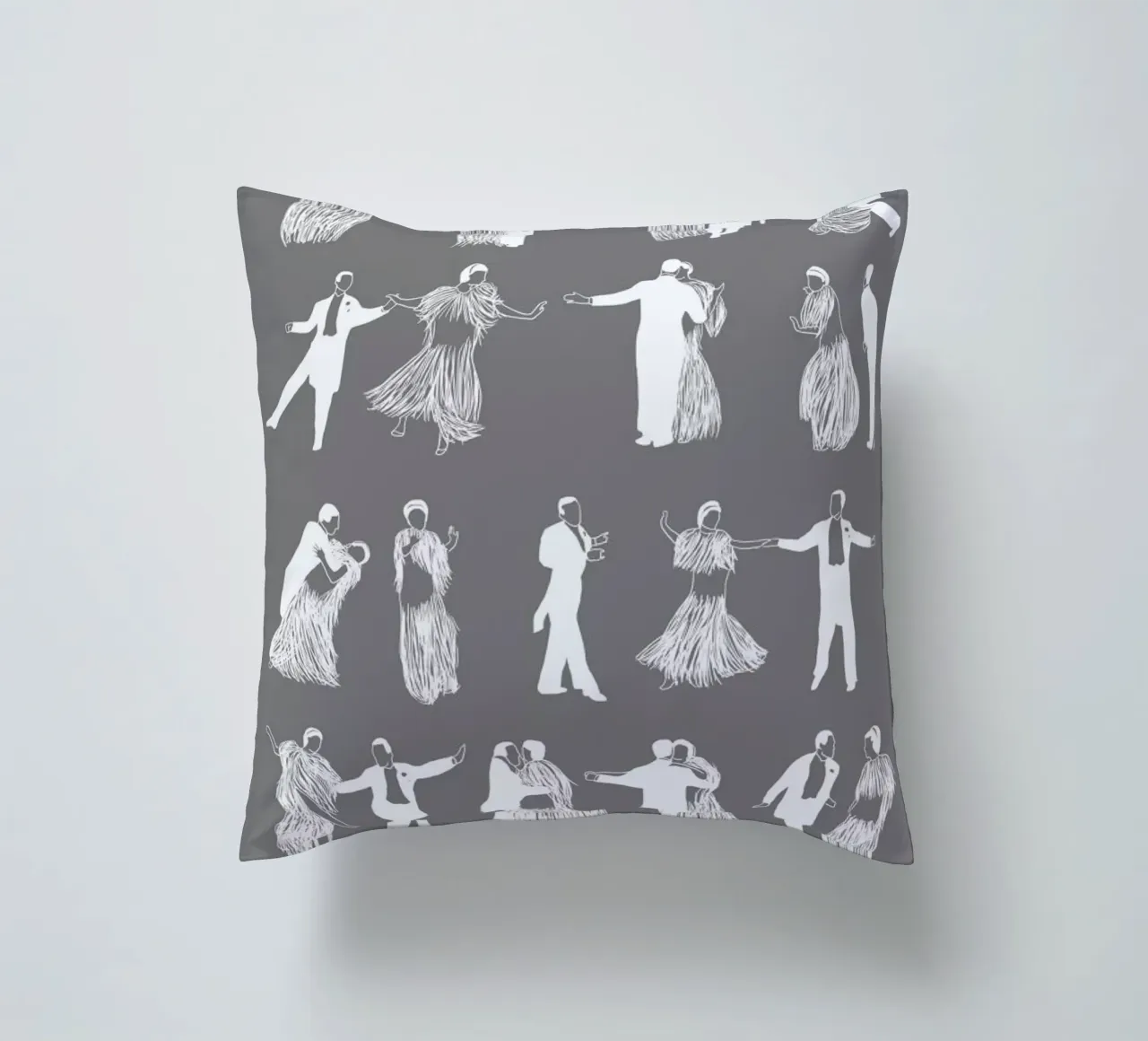 Top Hat - Cheek to Cheek cuscino da Niege Borges