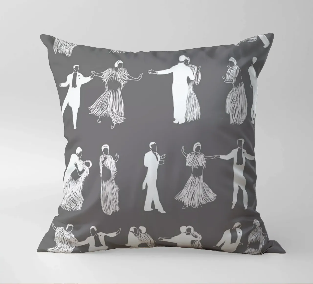 Top Hat - Cheek to Cheek cuscino da Niege Borges