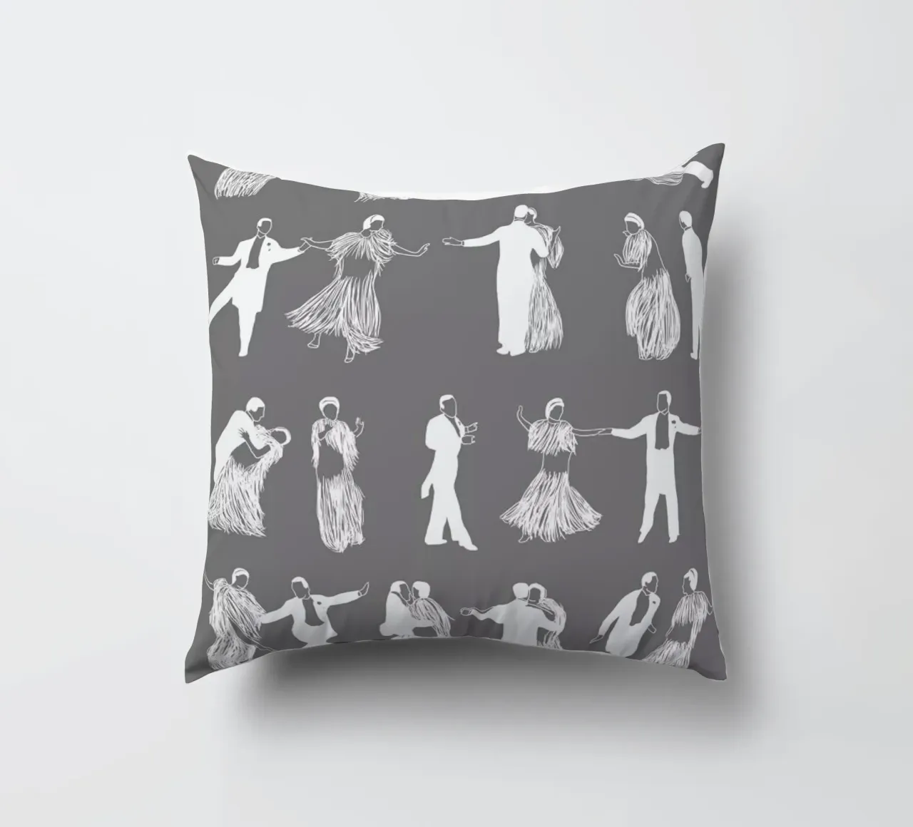 Top Hat - Cheek to Cheek cuscino da Niege Borges