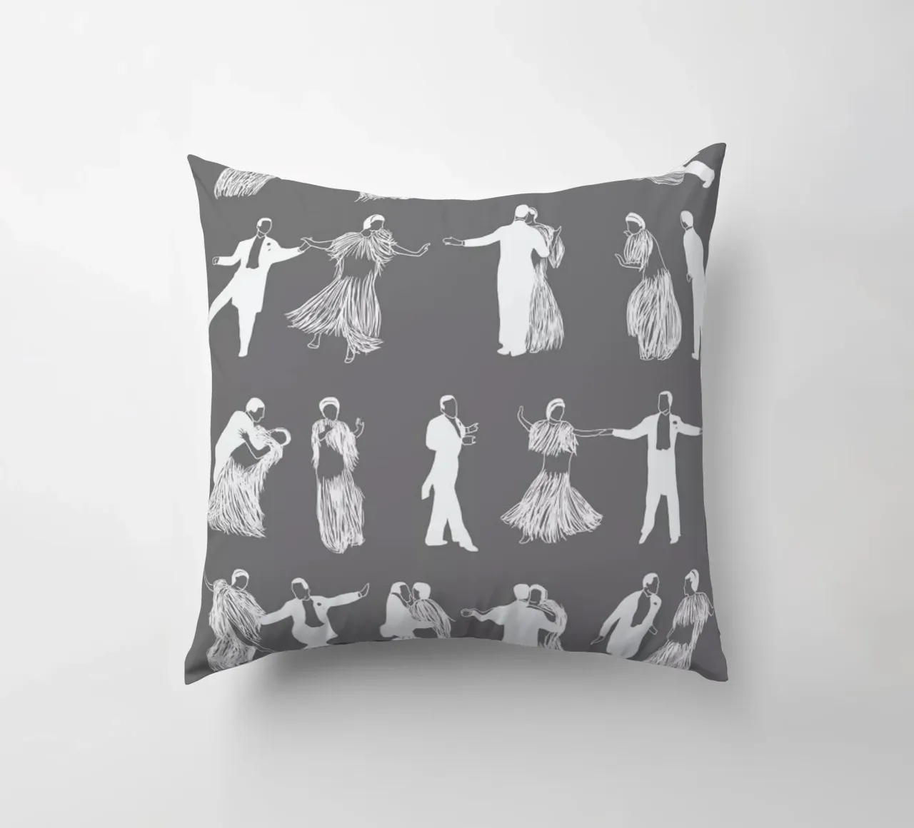 Top Hat - Cheek to Cheek cuscino da Niege Borges