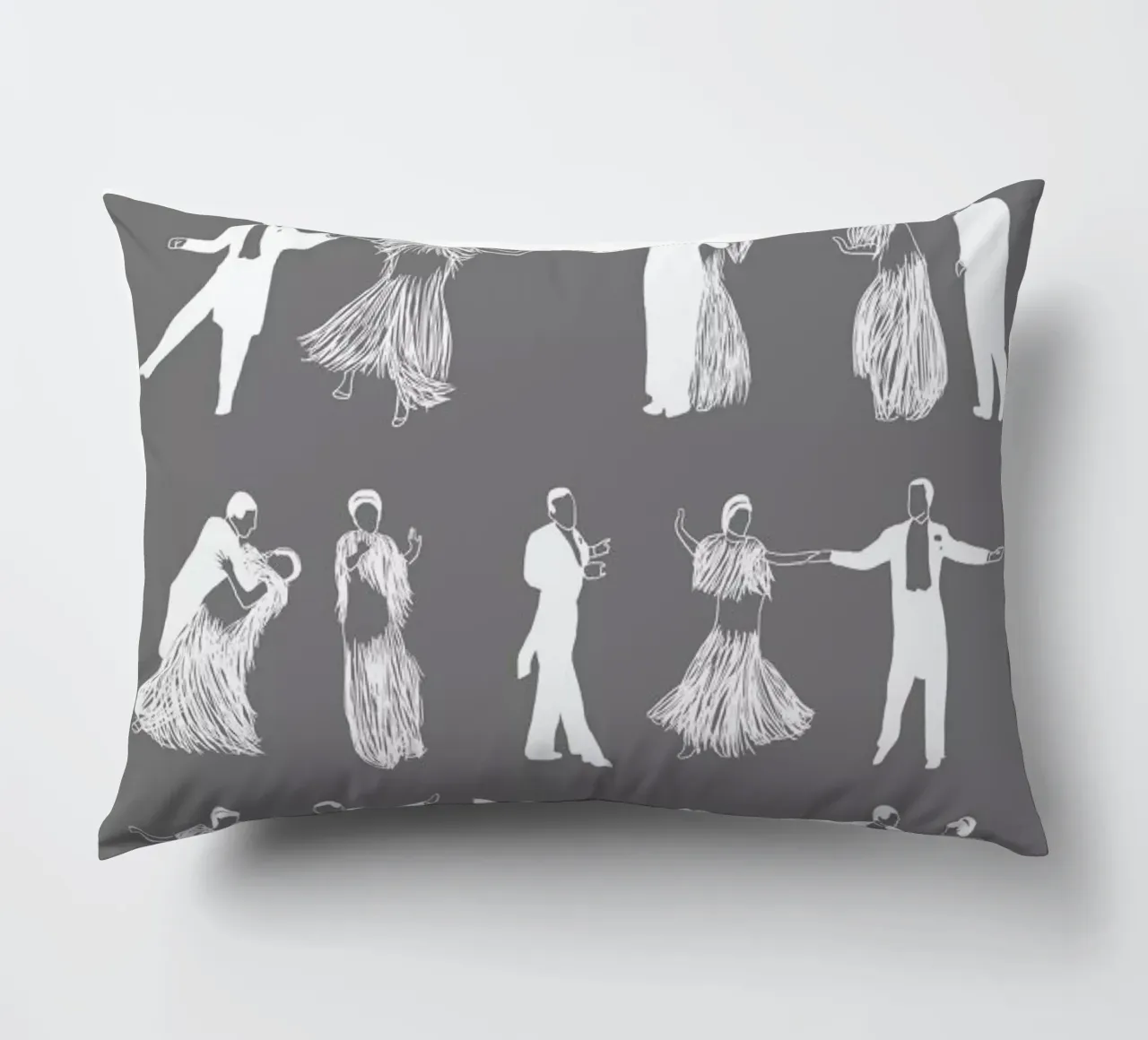 Top Hat - Cheek to Cheek cuscino da Niege Borges