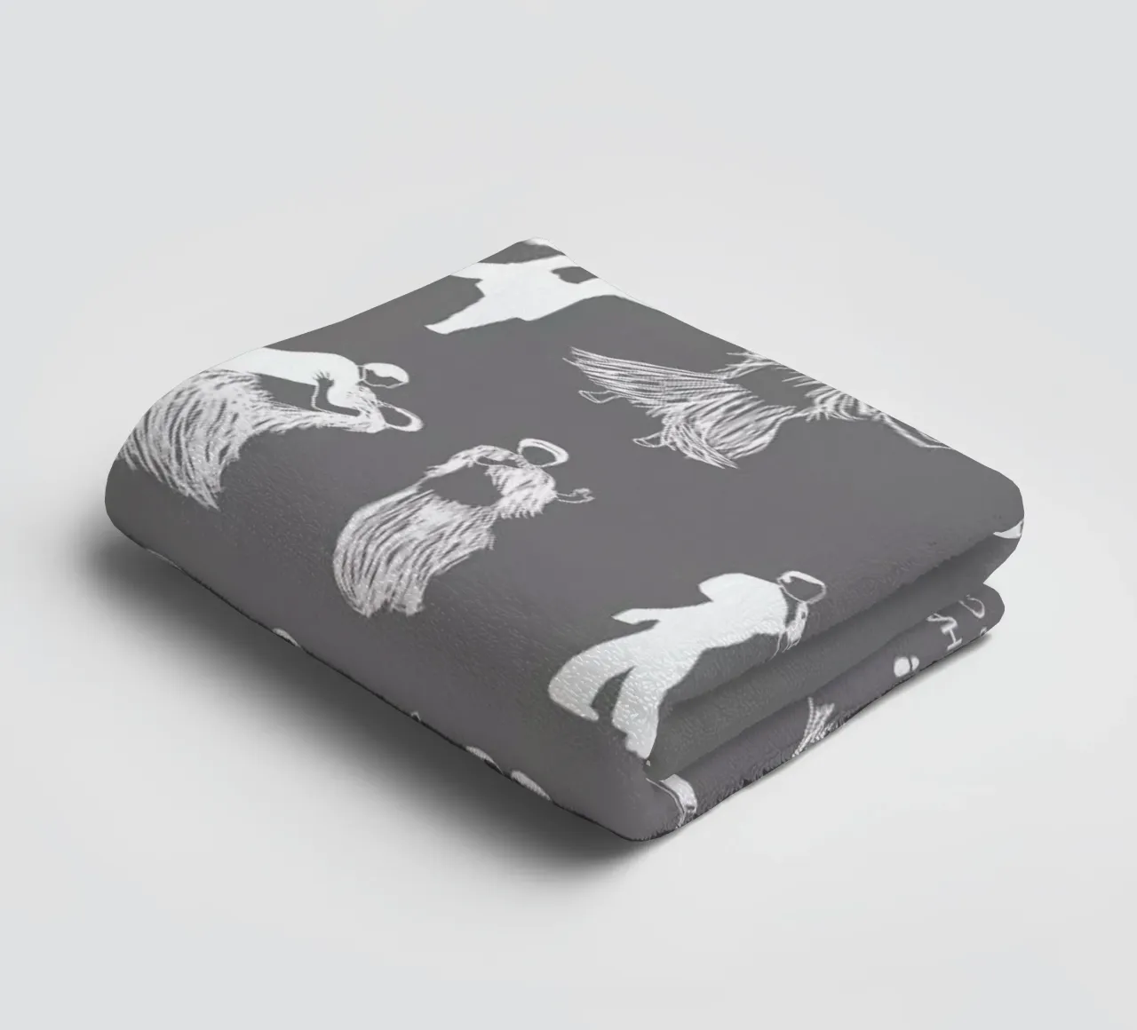 Top Hat - Cheek to Cheek towel by Niege Borges
