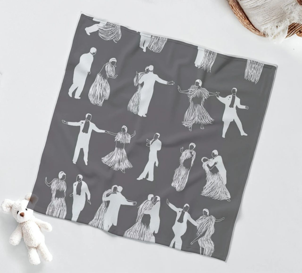 Top Hat - Cheek to Cheek coperta in pile da Niege Borges