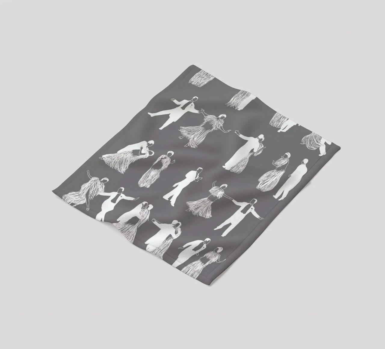Top Hat - Cheek to Cheek coperta in pile da Niege Borges