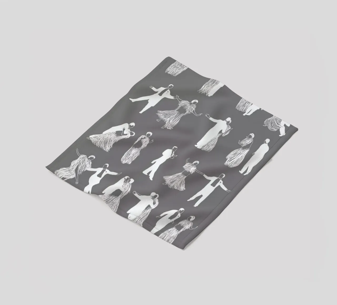 Top Hat - Cheek to Cheek coperta in pile da Niege Borges