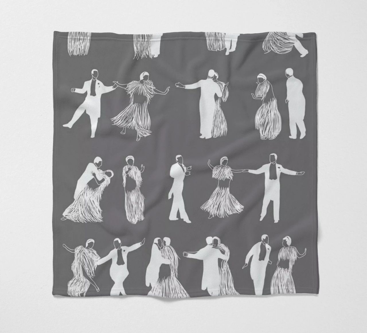 Top Hat - Cheek to Cheek coperta in pile da Niege Borges