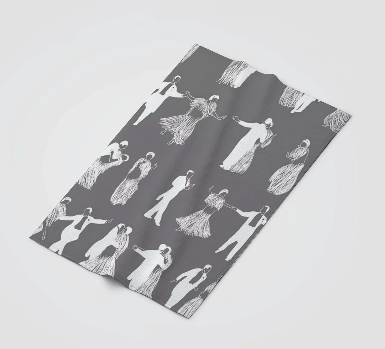 Top Hat - Cheek to Cheek coperta in pile da Niege Borges
