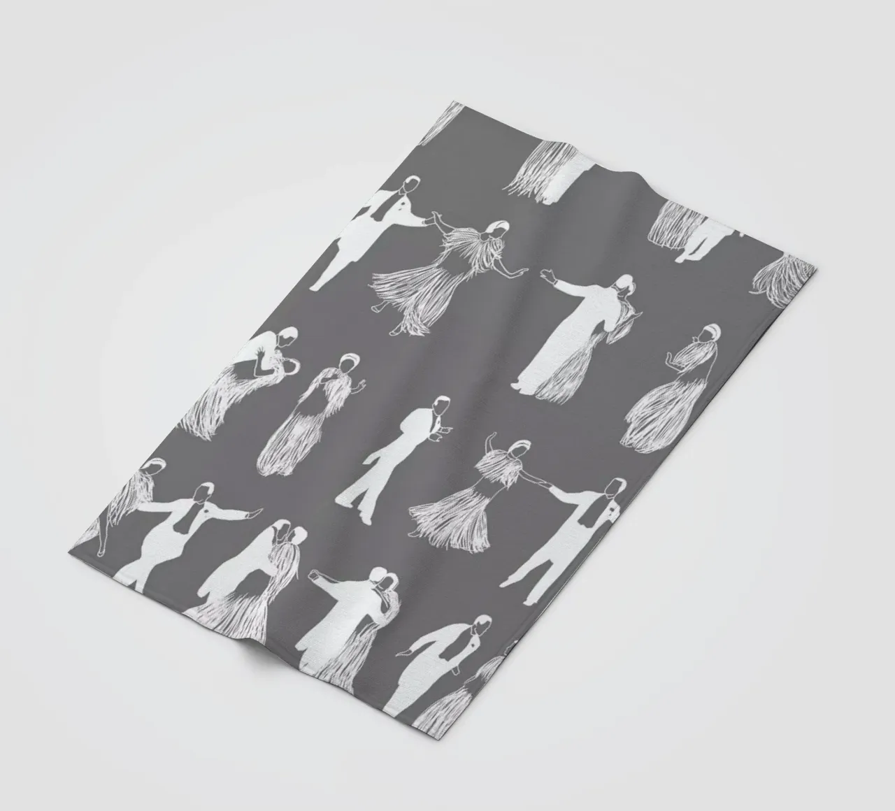 Top Hat - Cheek to Cheek coperta in pile da Niege Borges