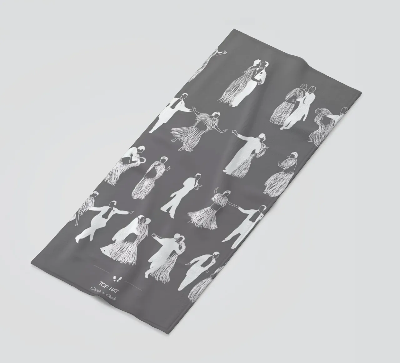 Top Hat - Cheek to Cheek telo mare da Niege Borges