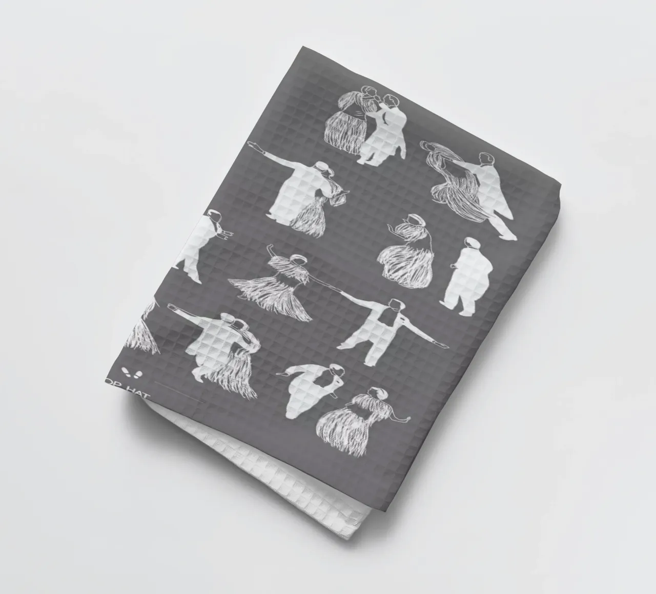 Top Hat - Cheek to Cheek canovaccio da cucina da Niege Borges