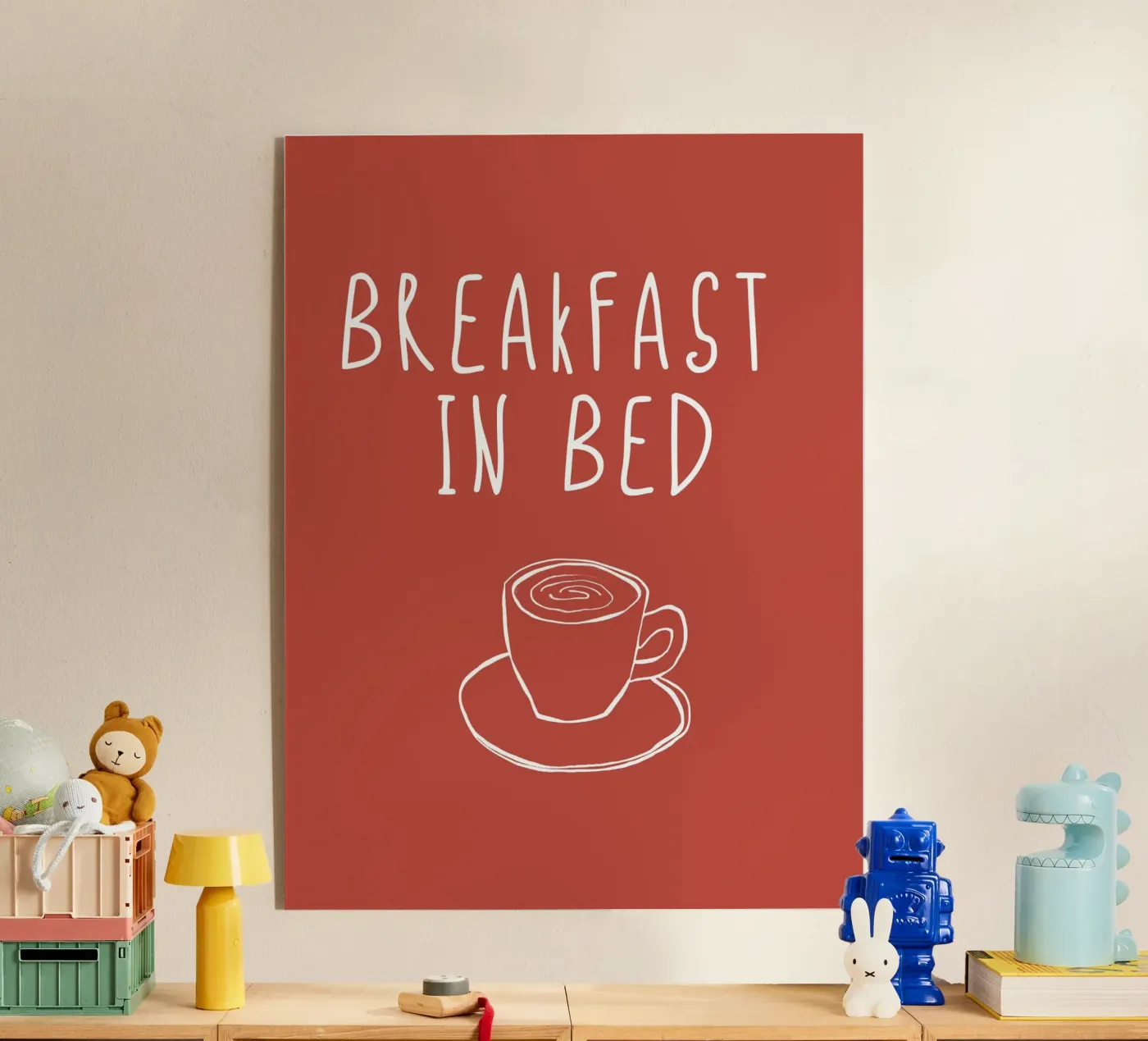 Breakfast in Bed Acryl-Glas von ramosashop