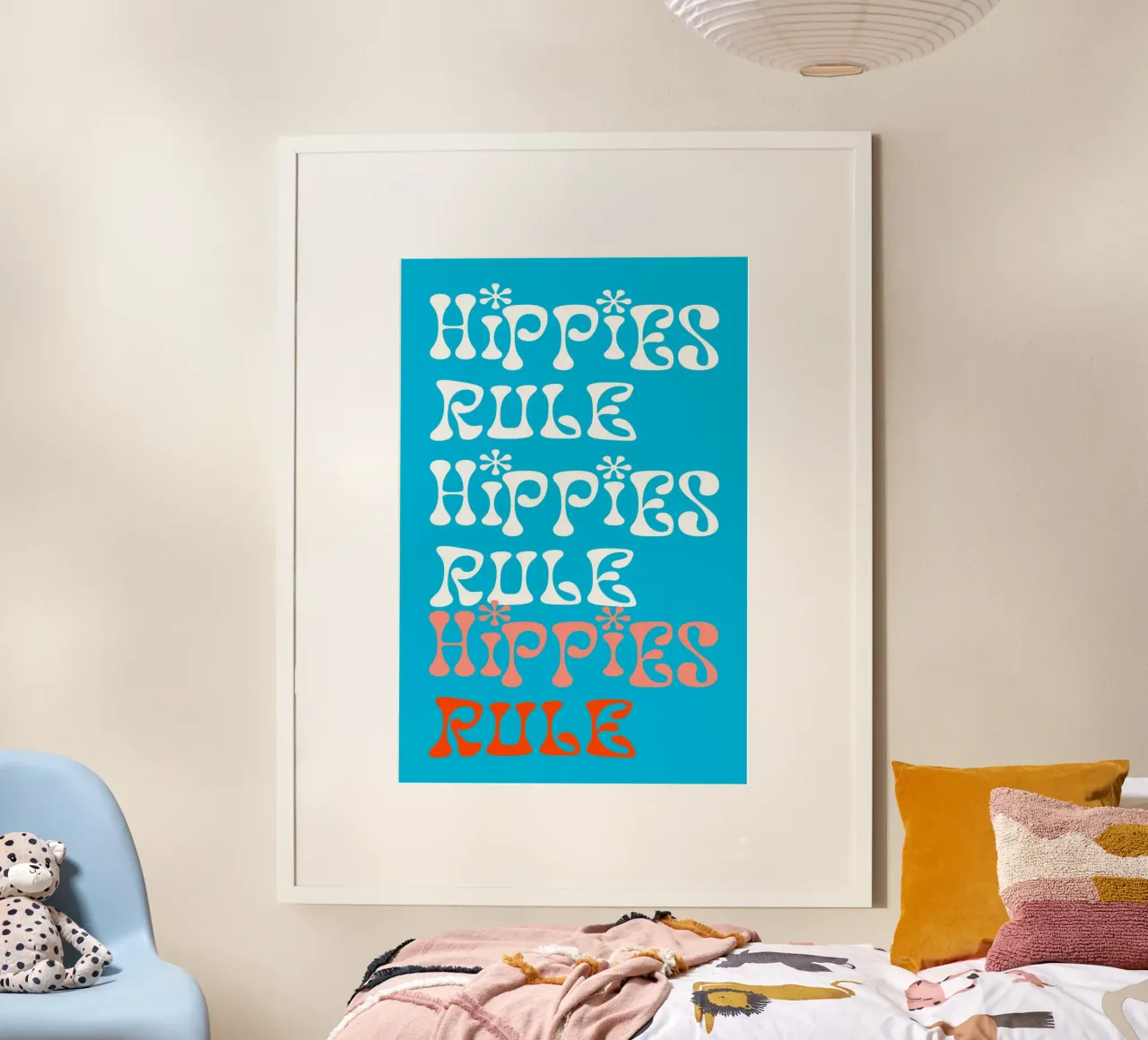 Hippies Rule carta hahnemühle da Casa Cartissi