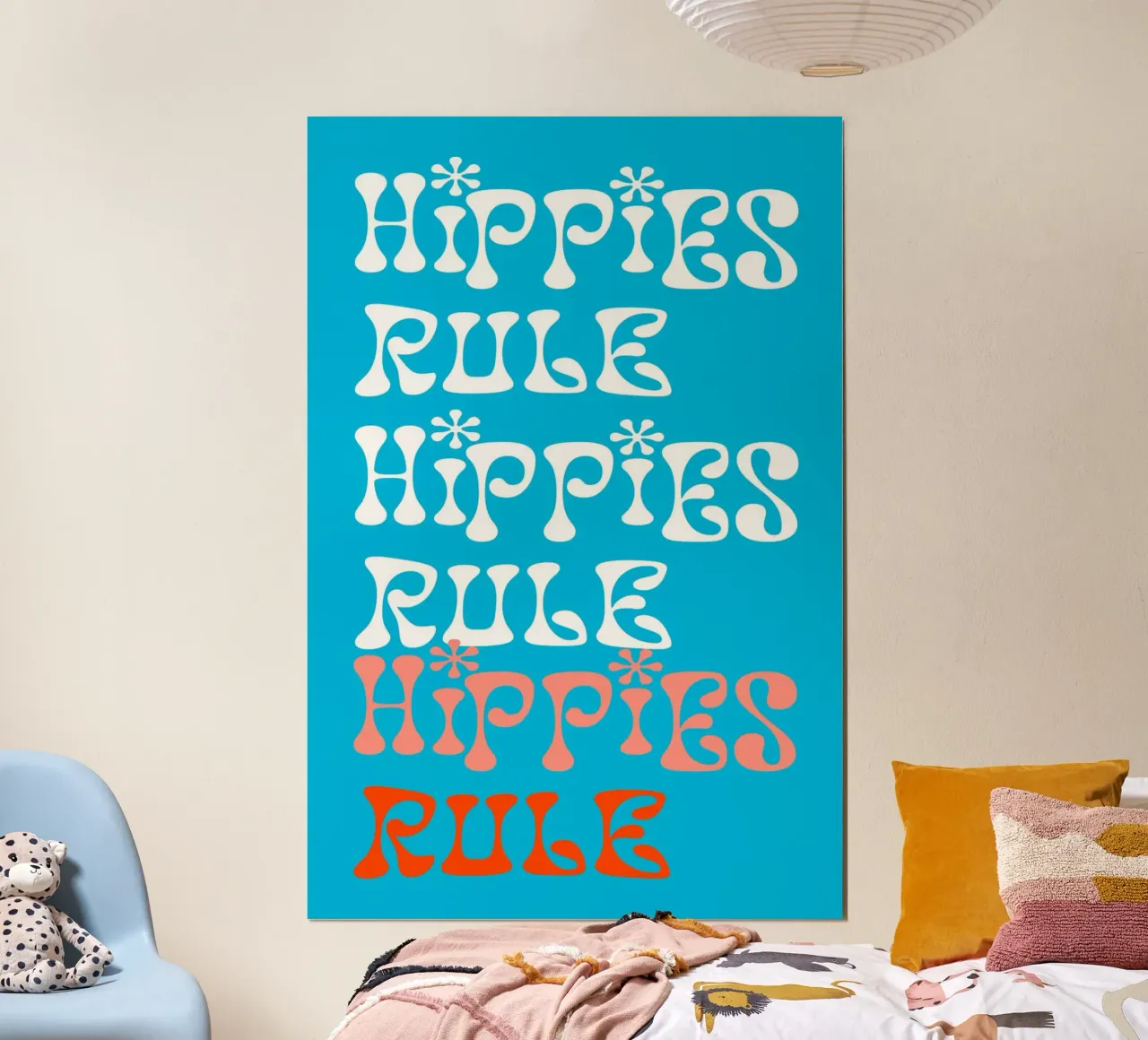 Hippies Rule carta hahnemühle da Casa Cartissi