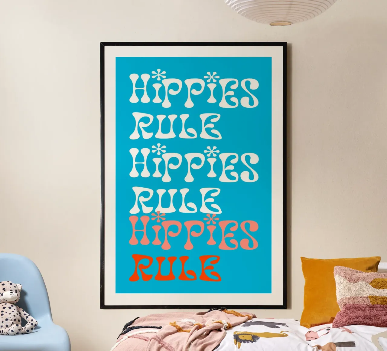 Hippies Rule carta hahnemühle da Casa Cartissi