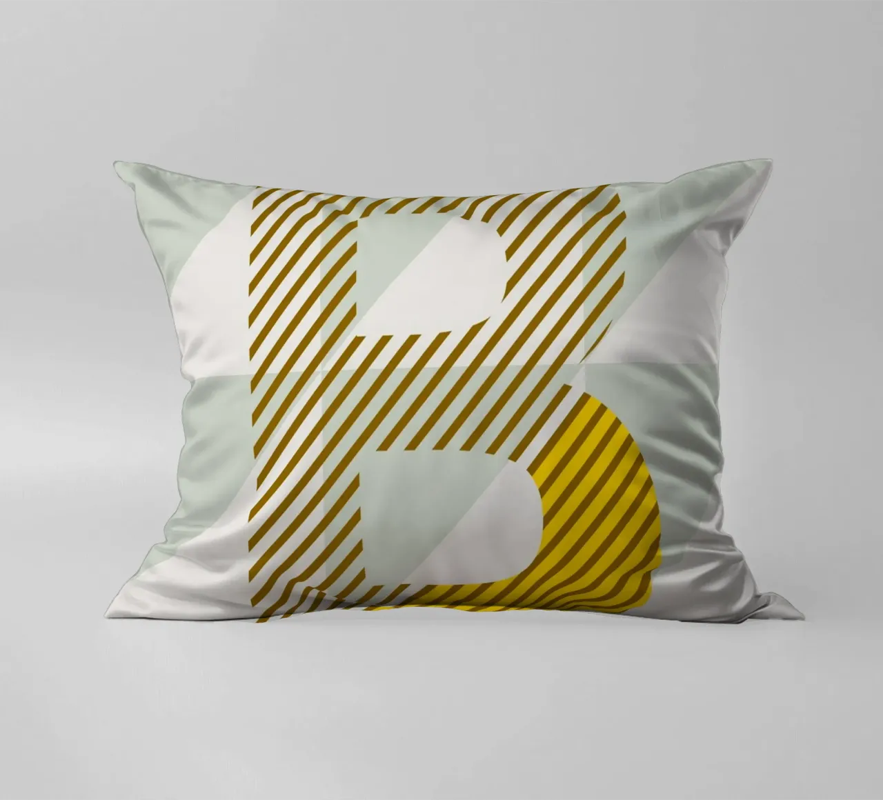 B Typeface Alphabet cuscino da lazydaypaper