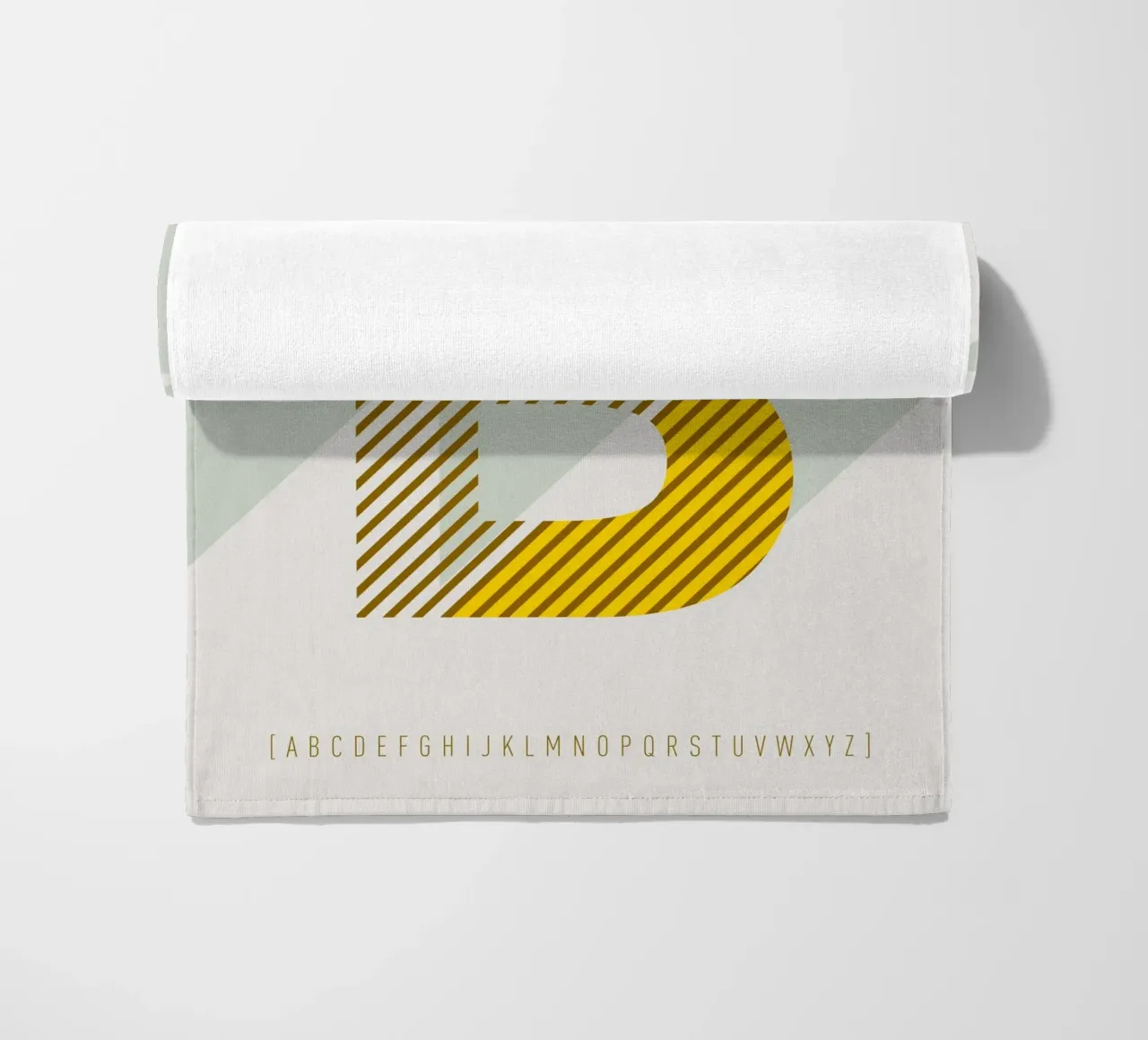 B Typeface Alphabet telo mare da lazydaypaper