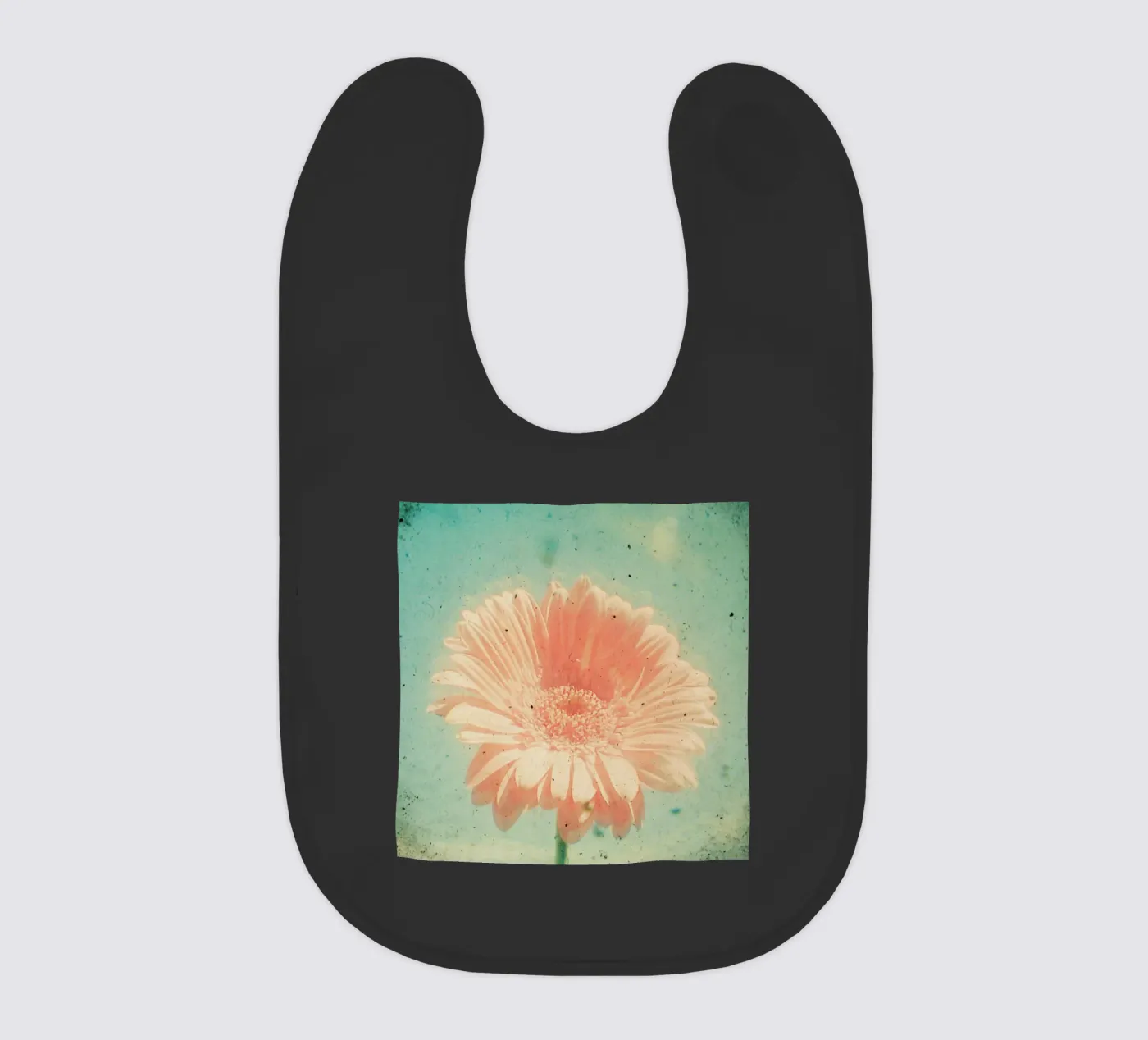 Gerbera baby slabbetje van Cassia Beck Photography