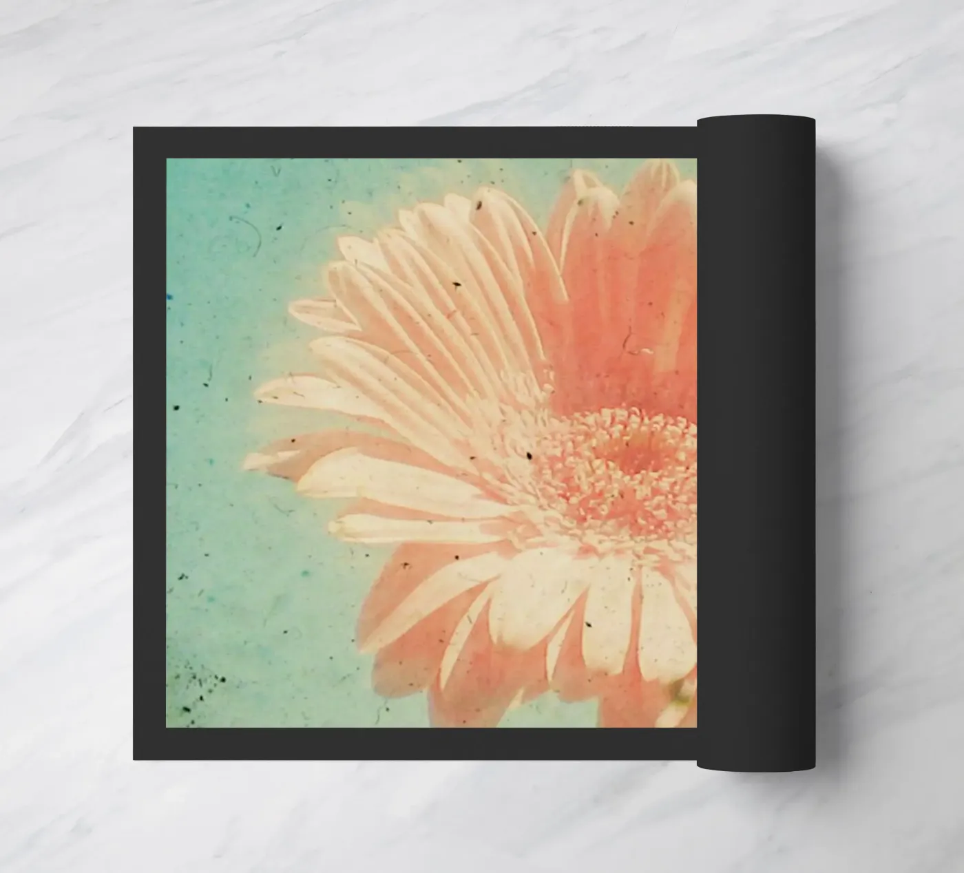 Gerbera Fußmatte von Cassia Beck Photography
