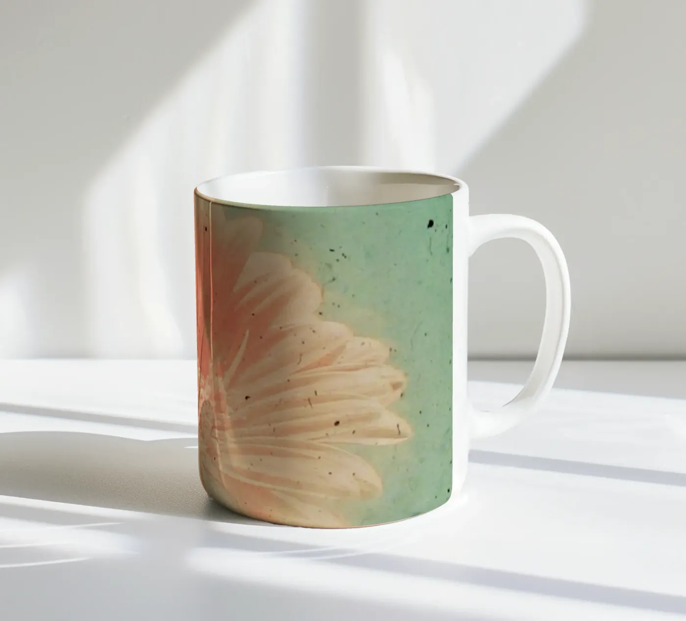 Gerbera ceramic mug by Cassia Beck Photography