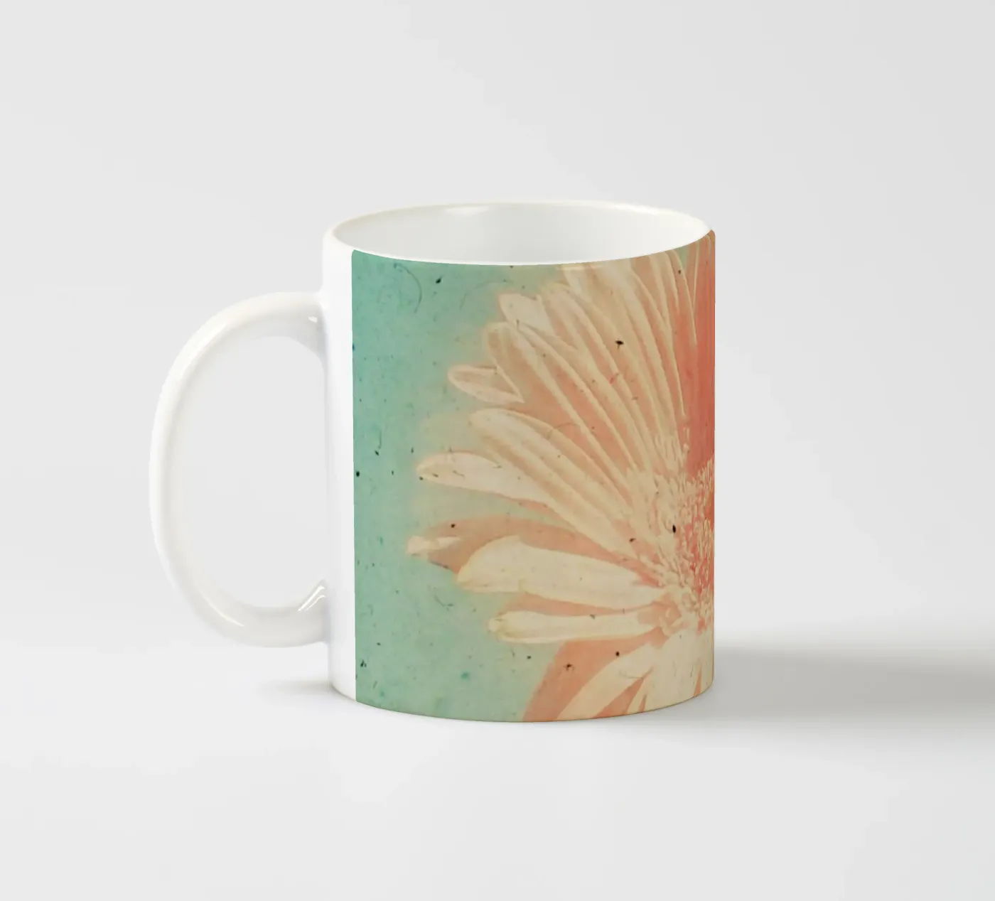 Gerbera ceramic mug by Cassia Beck Photography